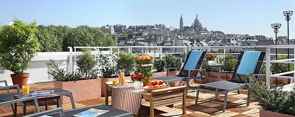 Citadines Montmartre Lägenhetshotell Paris